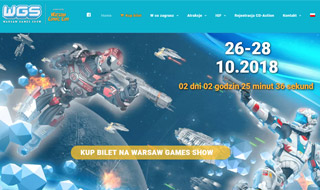 Mateusz Pośpiech, warsaw games show website